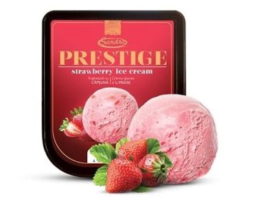 Prestige Strawberry Ice Cream, 2.5L