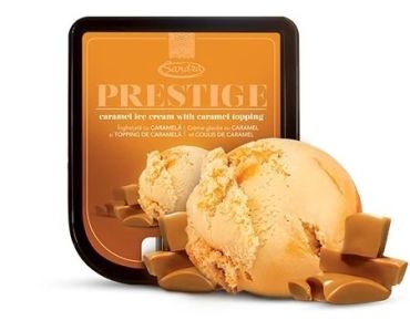 Prestige Caramel Ice Cream, 2.5L