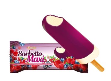 Sandra Sorbetto Maxi Forest Fruits/Vanilla, 80 G