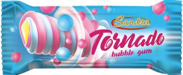 Sandra Tornado Bubble Gum, 70 G