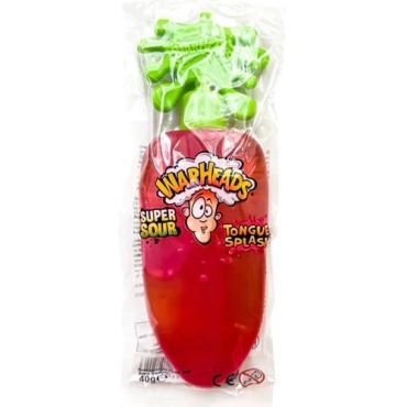 Warheads Tongue Splash Lollipop (1 Piece) 40 G