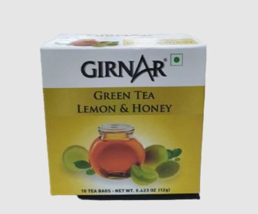 Girnar Green Tea Lemon And Honey, 12g