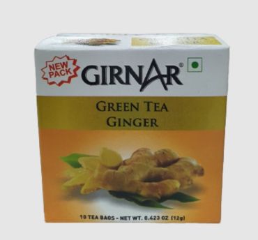 Girnar Green Tea Ginger, 12g