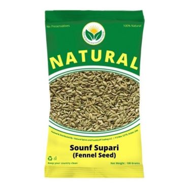 Natural Spice Fennel Seed, 500G