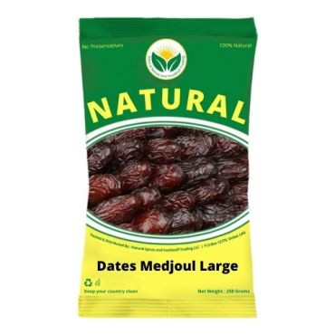 Natural Spices Dates Medjoul Large, 200 G