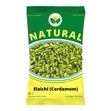 Natural Spices Elaichi (Cardamom), 100 G