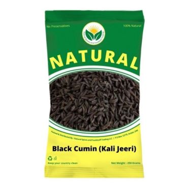 Natural Spices Black Cumin 200g (Kali Jeeri / Kala Jeera)