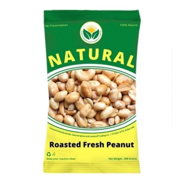 Natural Spices Peanut Roasted Salted, 500 g (No Skin, Small Size)