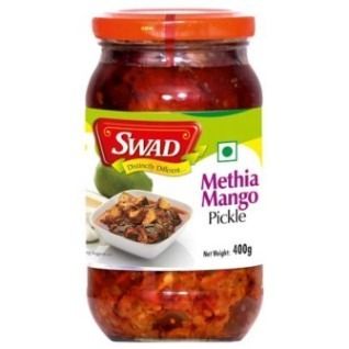 Swad Mango Methia Pickle/Achar, 400 g