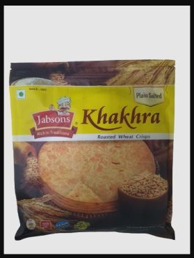 Jabsons Khakhra Plain Salted, 180 g