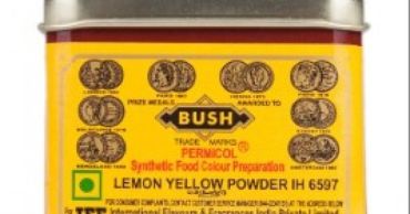 Bush Food Colour Lemon Yellow Powder 100G