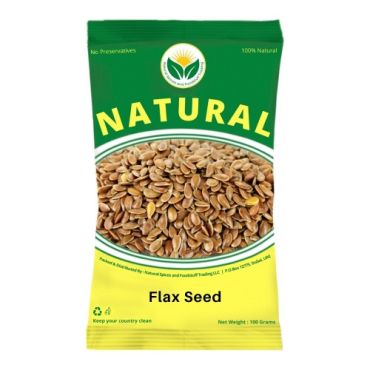 Natural Spices Flax Seed, 500 G (Alsi Seed)