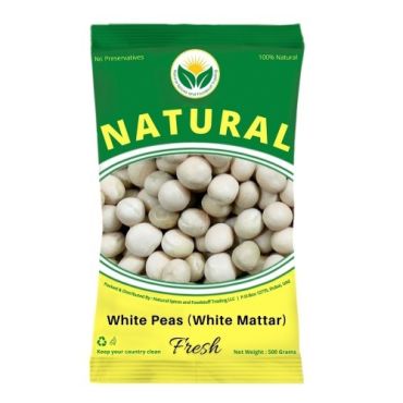 Natural Spice White Peas, 1Kg