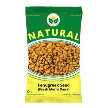 Natural Spices Fenugreek Seed, 500 G (Methi Dana)