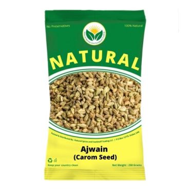 Natural Spices Ajwain/Carom Seed, 350 G