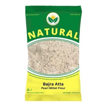 Natural Spices Bajra Atta, 1 Kg (Pearl Millet Flour)