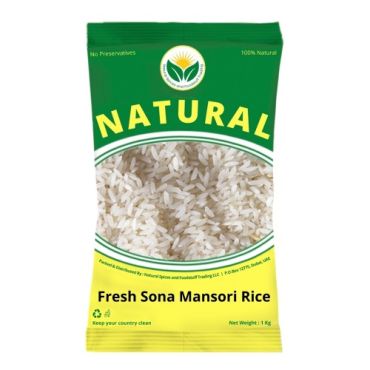 Natural Spices Sona Masoori Rice, 2.5kg