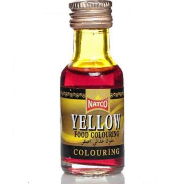 Natco Food Color Yellow 28Ml