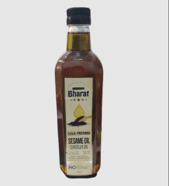 Bharat Sesame Oil Cold Pressed, 1L