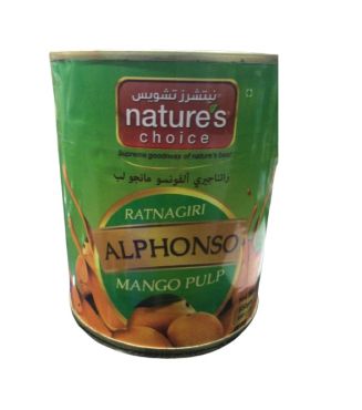 Natures Choice Mango Pulp Alphonso, 850g