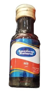 American Natural Food Colour Red 28Ml