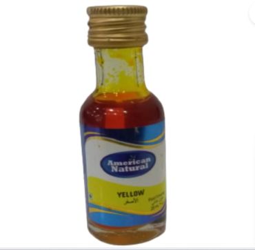 American Natural Food Color Yellow 28Ml