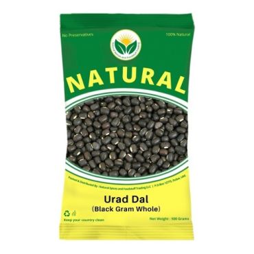 Natural Spices Urad Dal Black, 2.5 Kg (Whole)