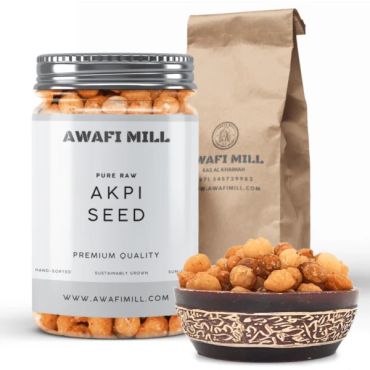Awafi Mill Akpi Seeds Ricinodendron heudelotii Bottle of 100g