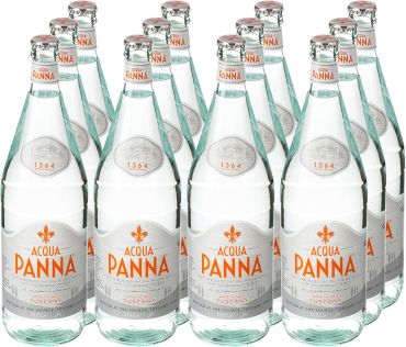 Acqua Panna Natural Still Water Glass 1ltr (12 X 1 Liters)