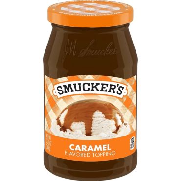 Smuckers Caramel Topping, 340 G