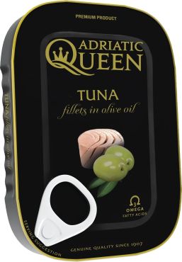 Adriatic Queen Handmade Yellowfin Tuna Fillets In Olive Oil, 105G