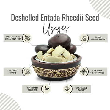 Awafi Mill DeShelled Entada Rheedii African Dream Herb Pulp 100gm