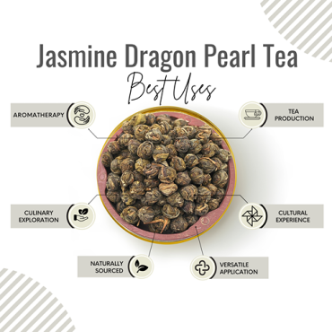 Awafi Mill Jasmine Dragon Pearl Chinese Tea 100gm