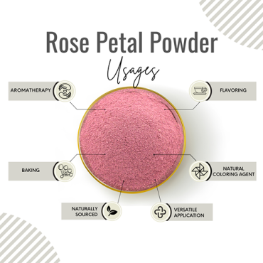 Awafi Mill Rose Petal Powder Dried Rose 100gm