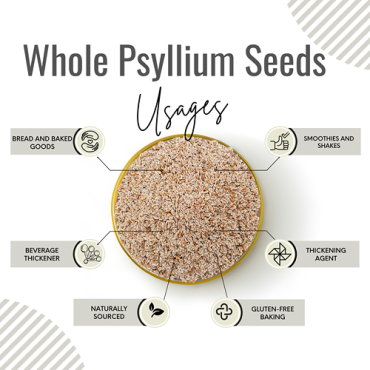 Awafi Mill Psyllium Seed Ispaghol Plantago Ovata 100gm
