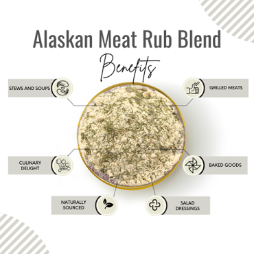 Awafi Mill Alaskan Meat Rub Spice Blend 100gm