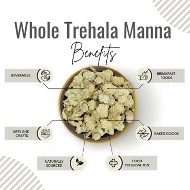 Awafi Mill Trehala Manna Shekar tighal Whole 100gm