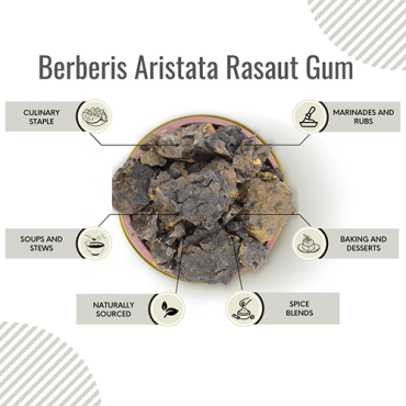 Awafi Mill Rasaut Gum Berberis Aristata Root 110gm