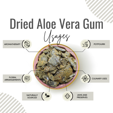 Awafi Mill Aloe Vera Gum Dried Musambaram 100gm