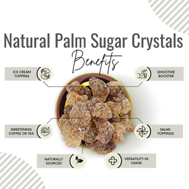 Awafi Mill Palm Sugar Crystals Panam Kalkandam 100gm