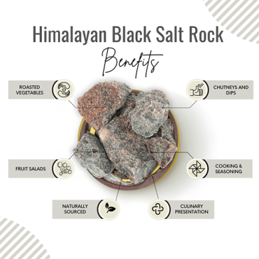 Awafi Mill Himalayan Black Salt Whole Kala Namak 100gm