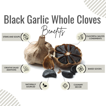 Awafi Mill Black Garlic Allium nigrum Whole 100gm