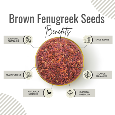 Awafi Mill Iranian Methi Brown Fenugreek Seeds 100gm