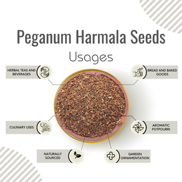 Awafi Mill Peganum Harmala Seed Wild rue 100gm