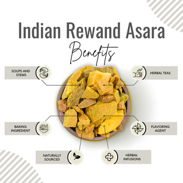 Awafi Mill Rewand Asara Indian Rhubarb Extract 100gm
