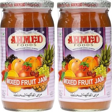 Ahmed Mixed Fruit Jam 2 x 450Gm, 6 Pieces Per Carton