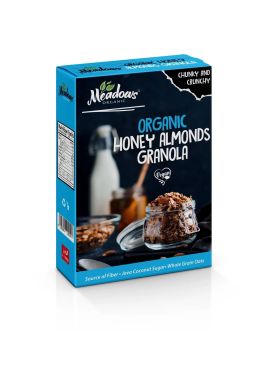 Meadows Organic Gluten Free Honey Almond Granola, 320g