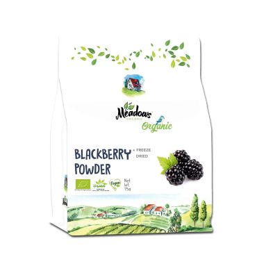 Meadows Organic Freeze Dried Blackberry Powder, 75g
