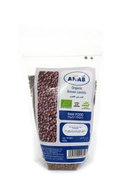 Anab Organic Brown Lentils, 500G