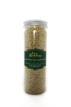 Meadows Organic Whole Grain Long Brown Rice, 500G